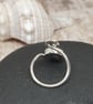 Sterling Silver 925 Adjustable Mandala Glass Cab Ring - Image 10