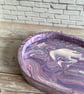 Purple Marble effect Trinket Tray - Image 4