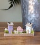 Handmade Tiny Country Cottage Home Decor - Image 2