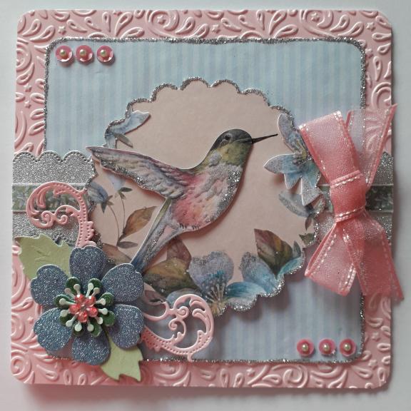 Hummingbird Blank Card