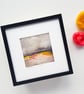Original fibre art, FELT and TEXTILE Landscape,A frosty morning on the coast - Image 5