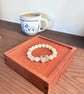 White Moonstone & White Phantom Quartz Bracelet - Image 4