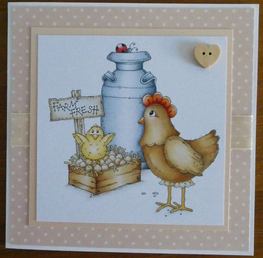 Sale - Chicken & Chick Card