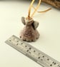 Small Ceramic Fairy Decoration - Purple - Image 5