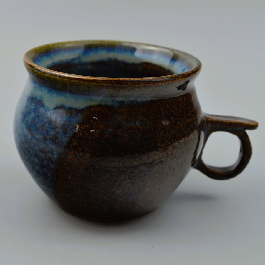Floating Blue Mug