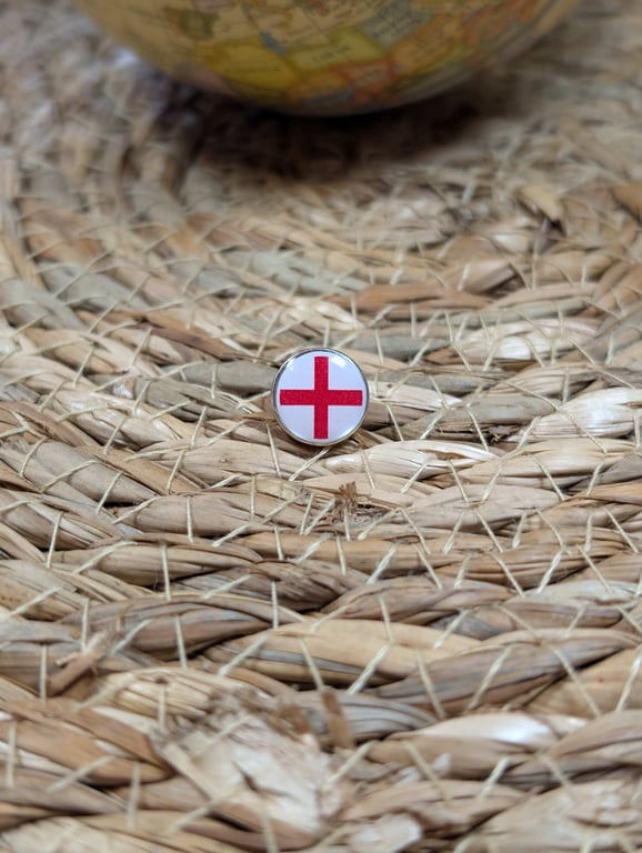 England Flag Map Pin – UK Travel Map Push Pin for Wooden Maps, England Map Pin