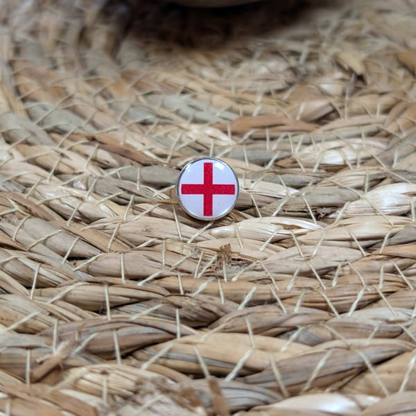 England Flag Map Pin – UK Travel Map Push Pin for Wooden Maps, England Map Pin