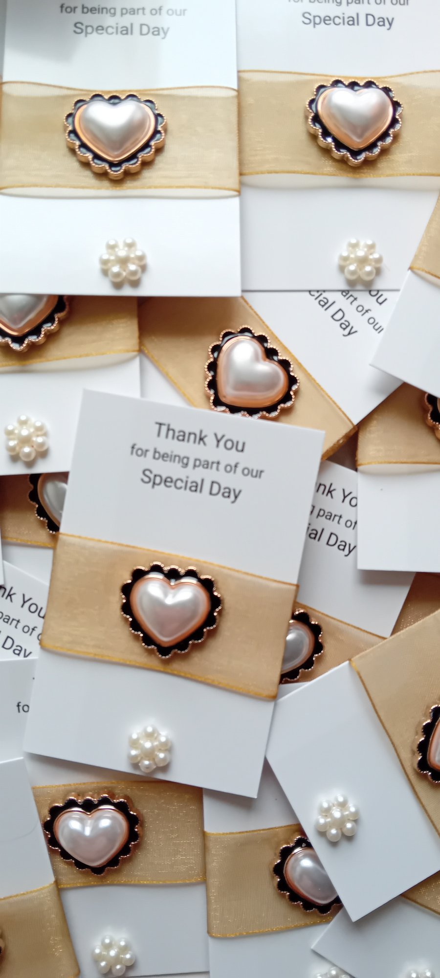 25x Wedding pocket hugs