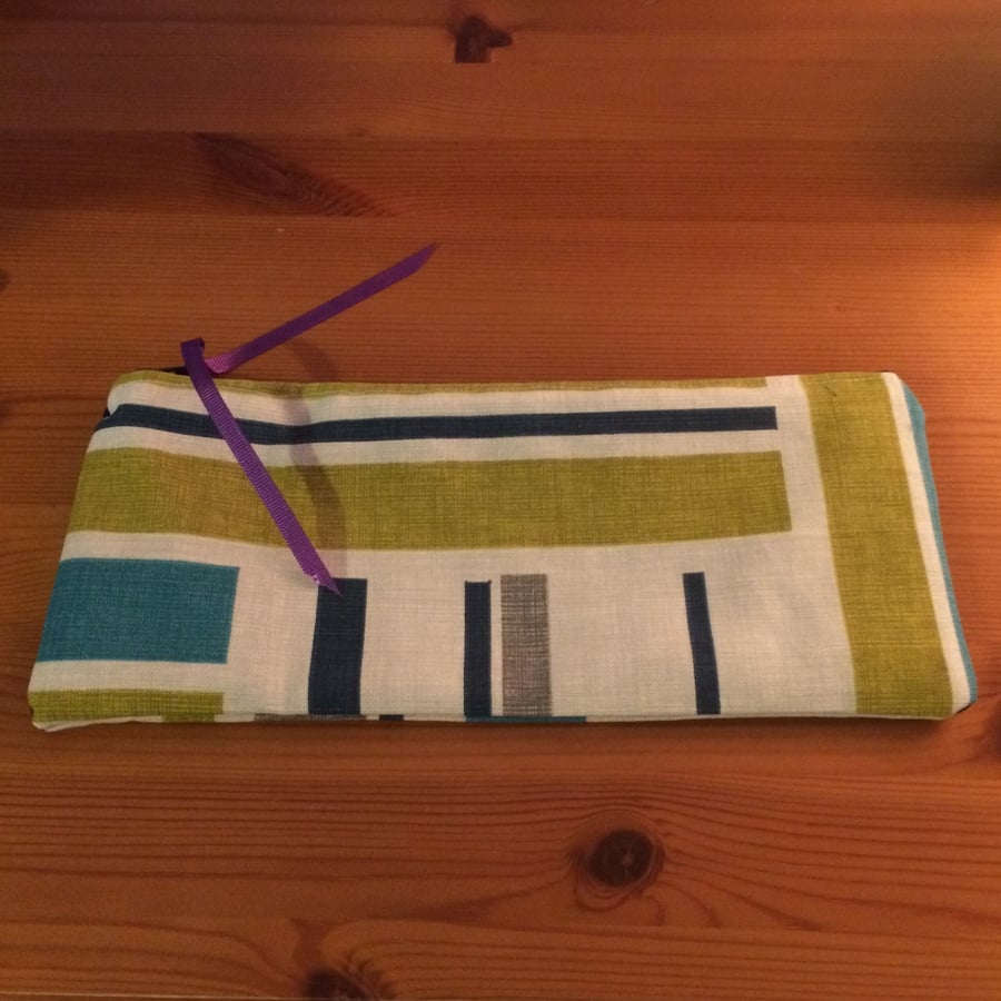 Pencil case geometric