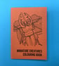 Miniature Creatures Colouring Book - Handmade - Image 4
