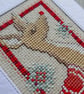 Christmas Card - Cross Stitch Rudolph - Image 3
