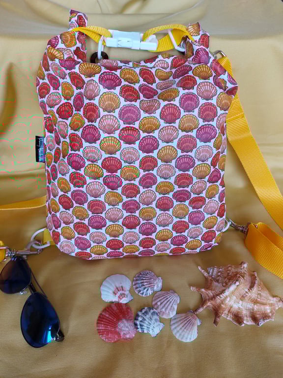 X L Coated cotton drybag rucksack 