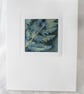 3 BOTANICAL CYANOTYPE PRINT CARDS WITH GOLD LEAF  - Image 2
