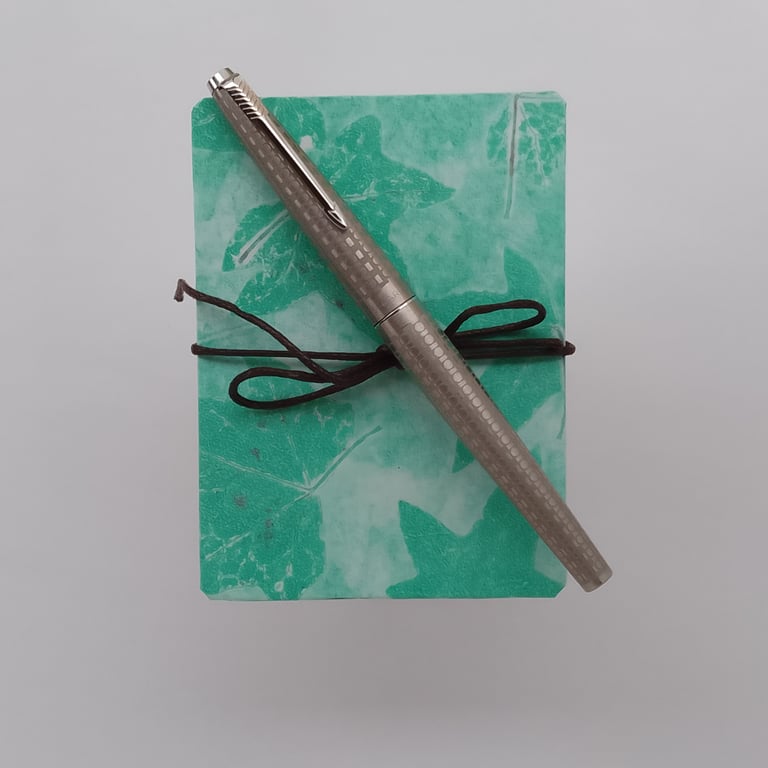 Handmade concertina sketchbook 