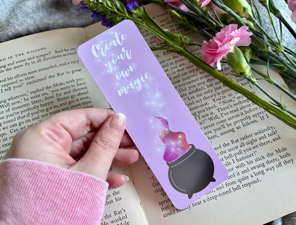 Create Your Own Magic Bookmark, Halloween Bookmark