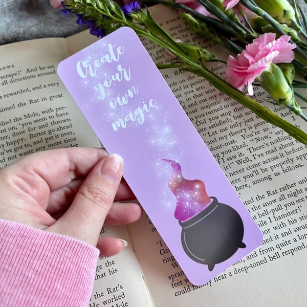 Create Your Own Magic Bookmark, Halloween Bookmark
