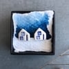 Ceramic House  Earrings