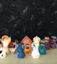 Nativity Set Christmas Display. 13 Felt Figures.. Lit with LED Lights, Included. - Image 10