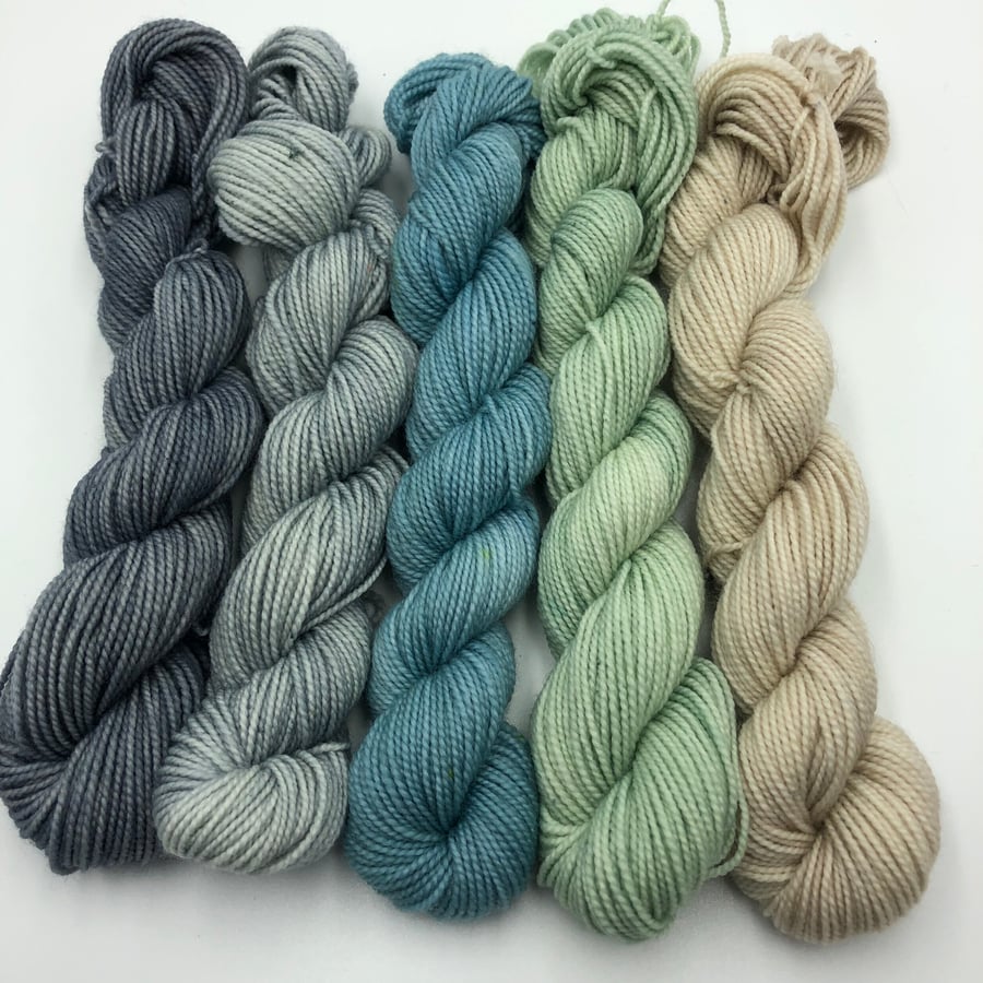 Misty Morning Mini Skein Set