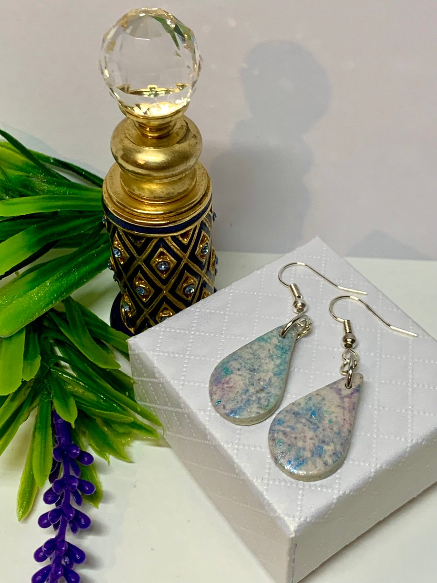 Polymer Clay Dangle Earrings