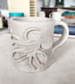 Octopus Mug - Hand Built Stoneware Pottery - Image 9
