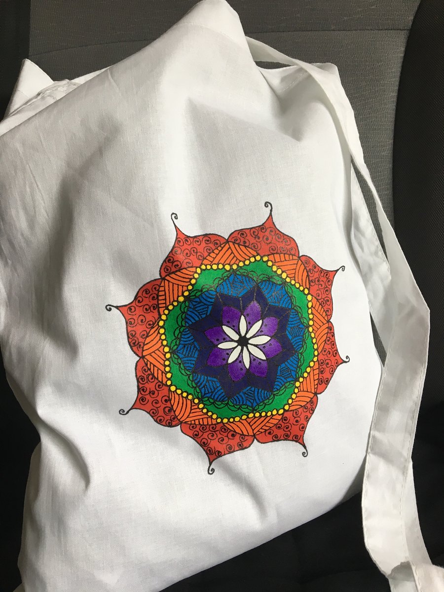 RAINBOW MANDALA - TOTE BAG