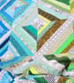 Large Rainbow Patchwork Quilt - Image 4