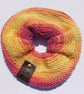 Rainbow Burst XL Scrunchie Hair Tie multi coloured bobble 