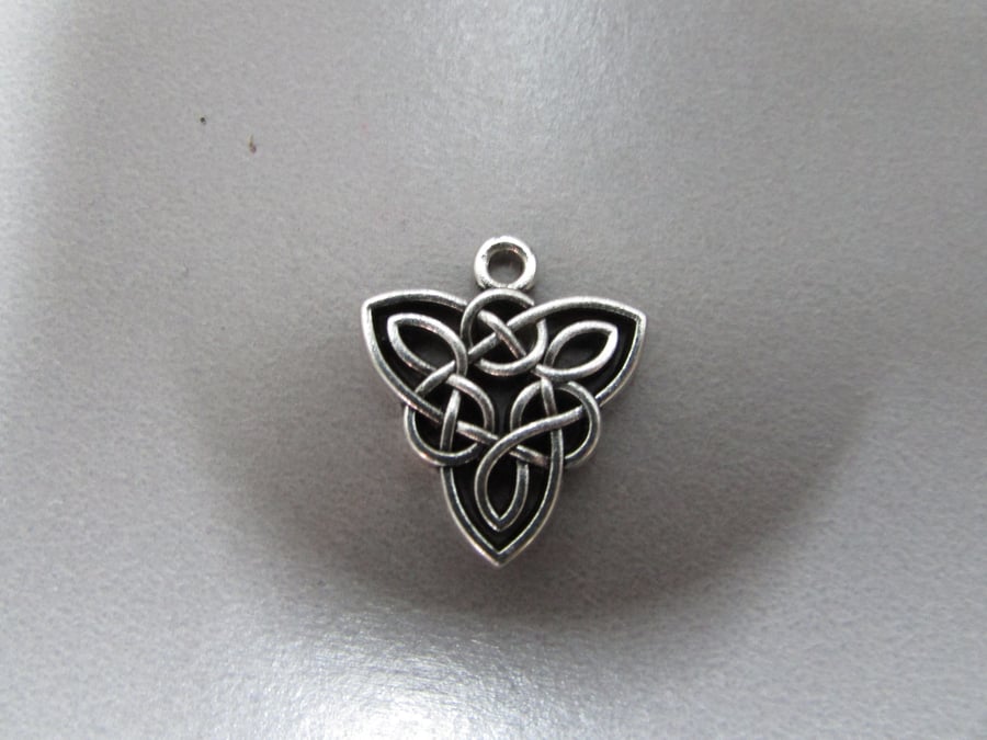 Silver Celtic Knot Tibetan Jewellery Charm