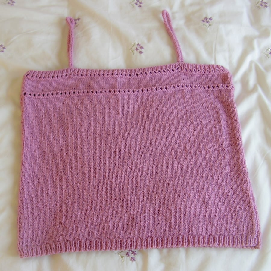 KNITTING PATTERN PDF Sun Top