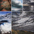 8" x 8" Fine Art Limited Editon Mounted Prints