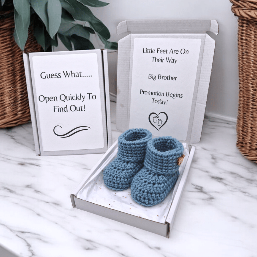Big Brother Pregnancy Announcement Gift – Little Feet Are On Their Way