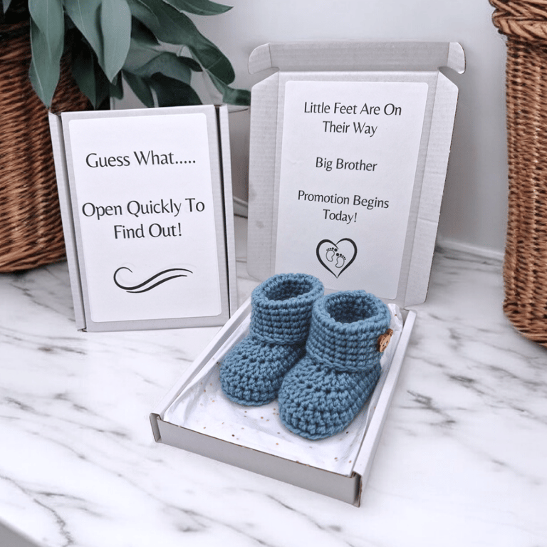 Big Brother Pregnancy Announcement Gift – Little Feet Are On Their Way
