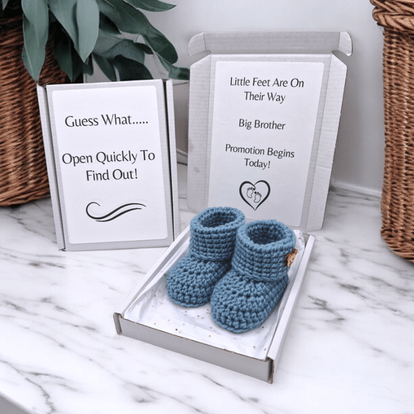 Big Brother Pregnancy Announcement Gift – Little Feet Are On Their Way