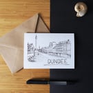 Dundee Skyline Greetings Card