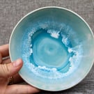 Unique ceramic ocean bowl
