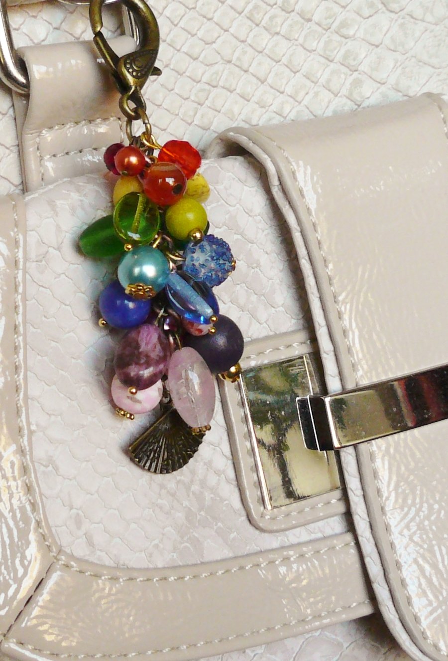 Rainbow Handbag Charm  KCJ442