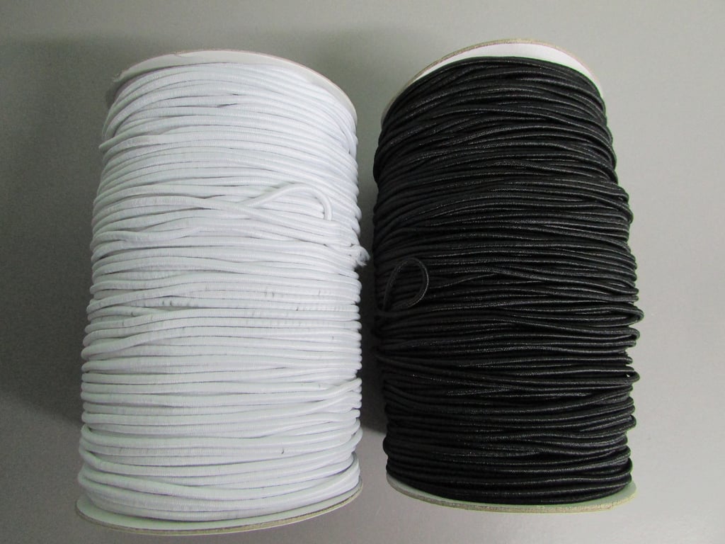 2.5mm Round Elastic sold by the Metre