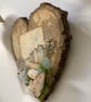 Seaside Heart Wall Hanging – Coastal Driftwood, Sea Glass & Shell Decoration - Image 3