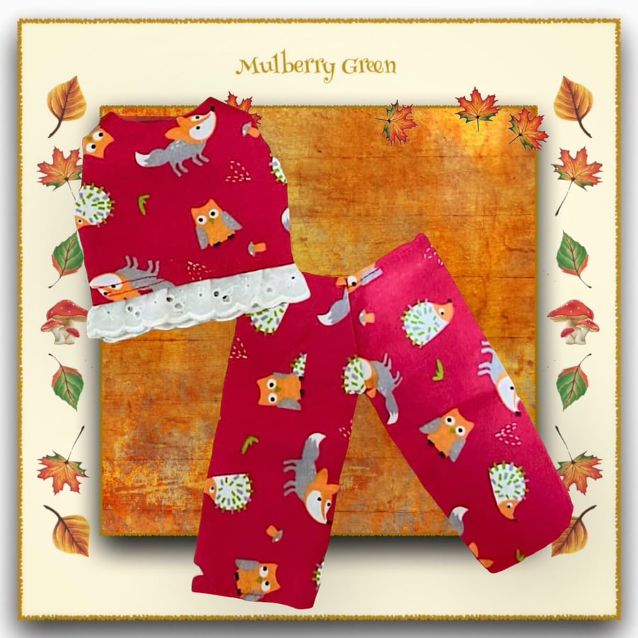 Little Owl Sleeveless Pyjamas