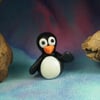 Tiny Penguin 'Lily' OOAK Sculpt by Ann Galvin