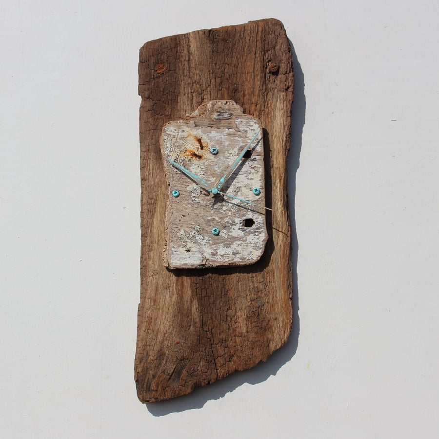Driftwood Clock, Driftwood Wall Clock, Drift Wo... Folksy