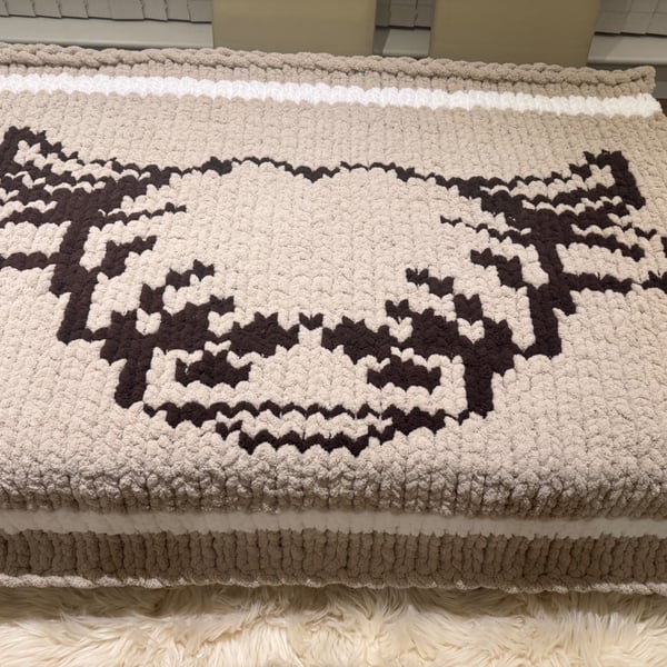 Custom Handmade Knitted Blankets Throws