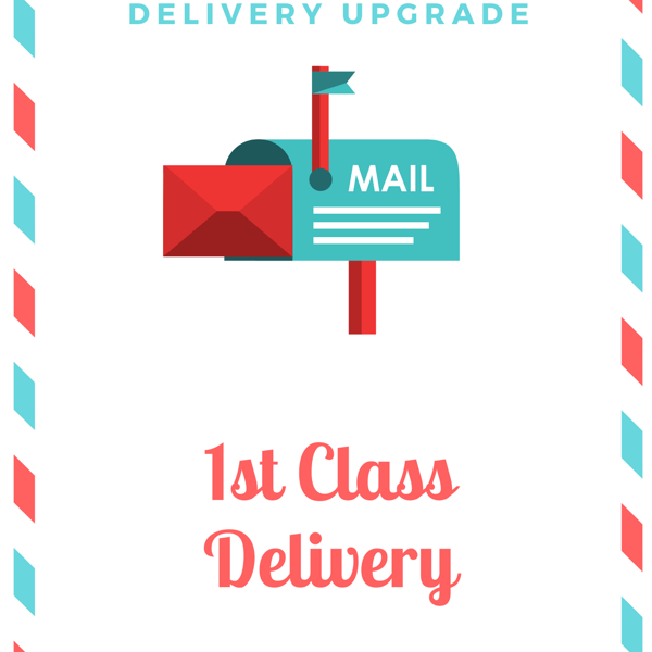 Royal Mail 1st Class delivery upgrade for Andrea