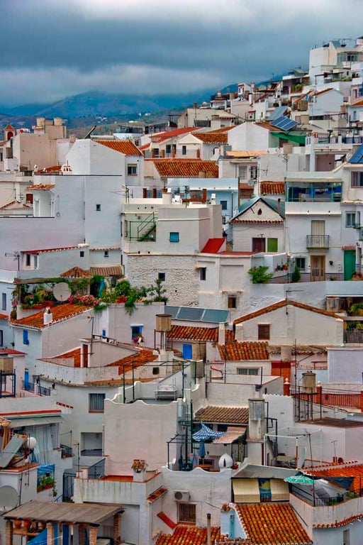 Competa Andalusia Costa Del Sol Spain Photograph Print