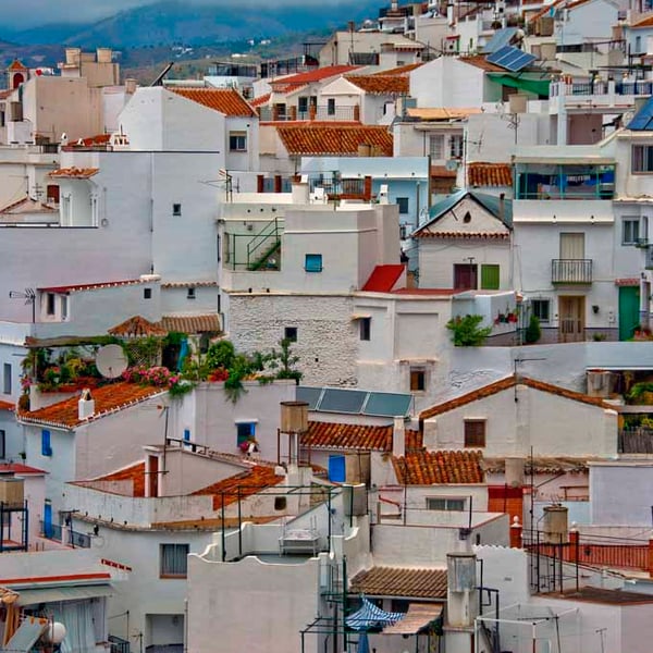 Competa Andalusia Costa Del Sol Spain Photograph Print