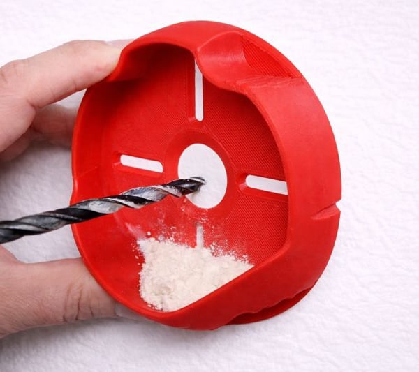 Drill Dust Collector Attachment – Handmade Wall Drilling Dust Catcher 