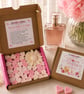 Flower & Hearts Perfume Inspired Wax Melt Gift Box, Vegan, Uk Handmade