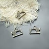 bronze sewing machine - charms  - 2pcs