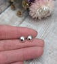 Sterling Silver Pebble Stud Earrings - JBJ3011 - Image 4